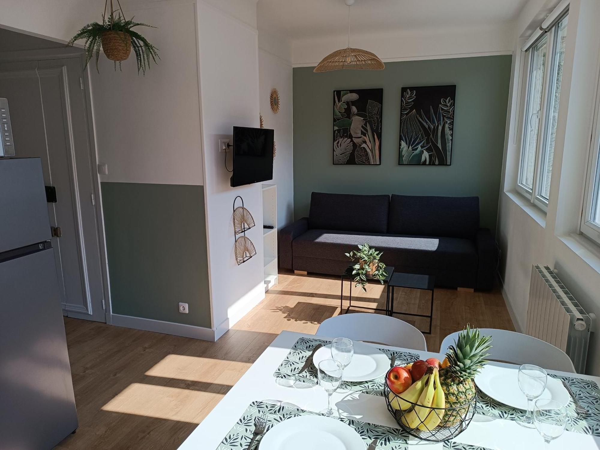 Chez Clem Appartement Calais Buitenkant foto